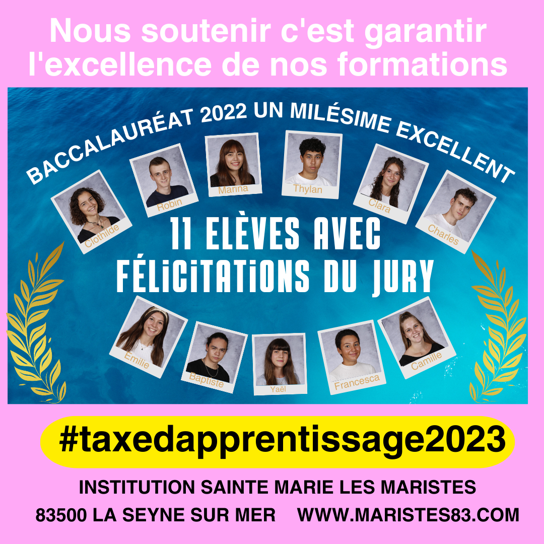 félicitations du jury taxe apprentissage