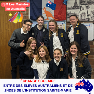 ECHANGE SCOLAIRE AUSTRALIE institution sainte marie la seyne sur mer