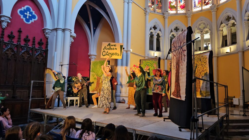 l'espoir vert - kaïré - pièce de théâtre institution sainte marie les Maristes - La seyne sur mer
