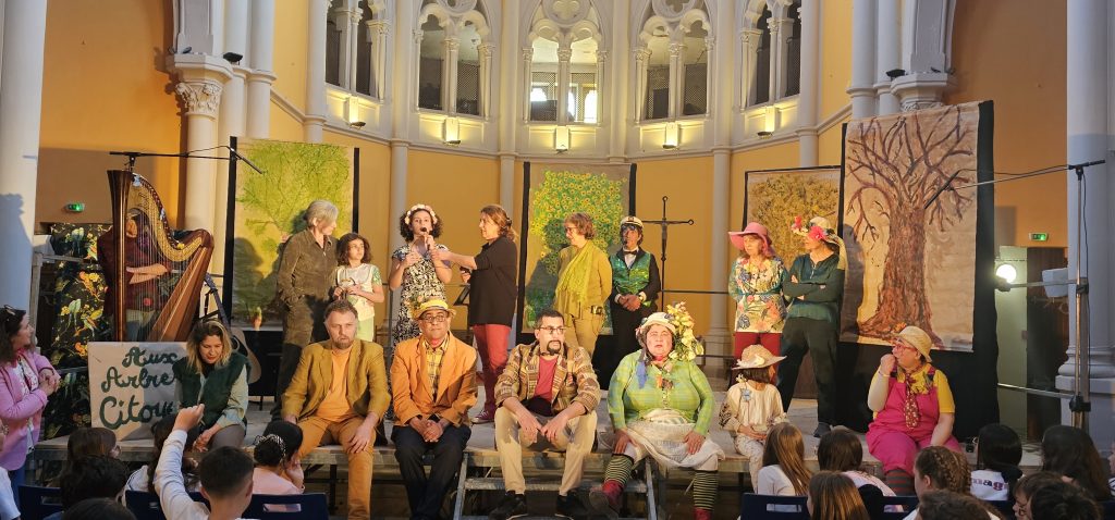 l'espoir vert - kaïré - pièce de théâtre institution sainte marie les Maristes - La seyne sur mer