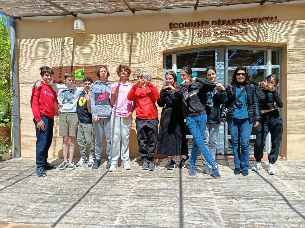 Sortie pédagogique des élèves de SEGPA à l’Écomusée des 4 Frères au Beausset- institution sainte marie lees maristes la seyne sur mer