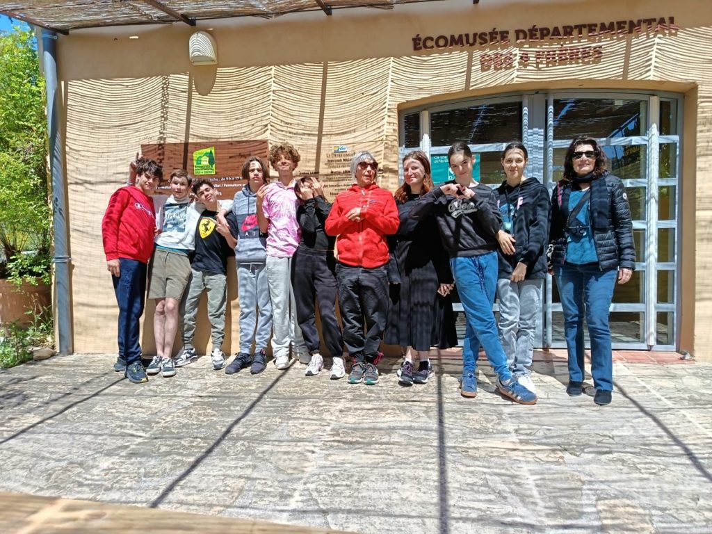 Sortie pédagogique des élèves de SEGPA à l’Écomusée des 4 Frères au Beausset- institution sainte marie lees maristes la seyne sur mer