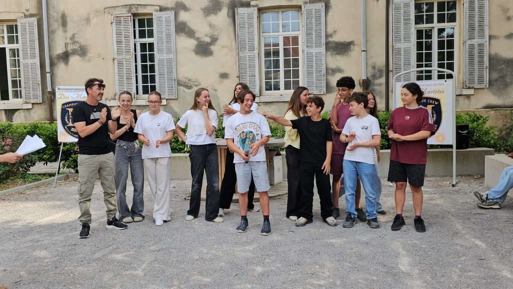 remise des prix team crew - institution sainte marie les maristes - la seyne sur mer