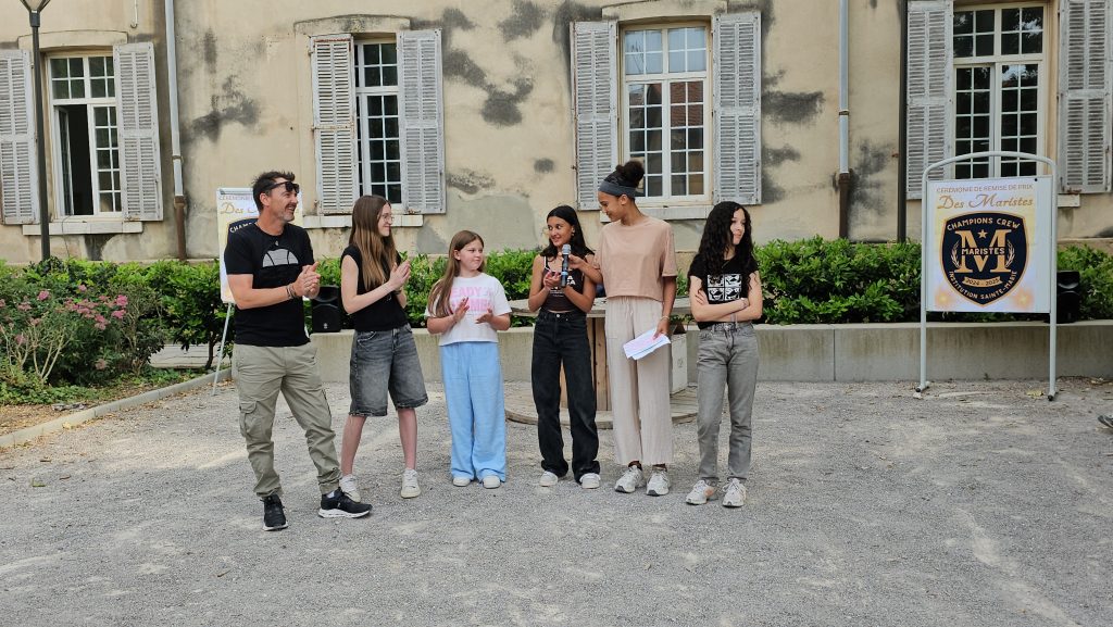 remise des prix team crew - institution sainte marie les maristes - la seyne sur mer