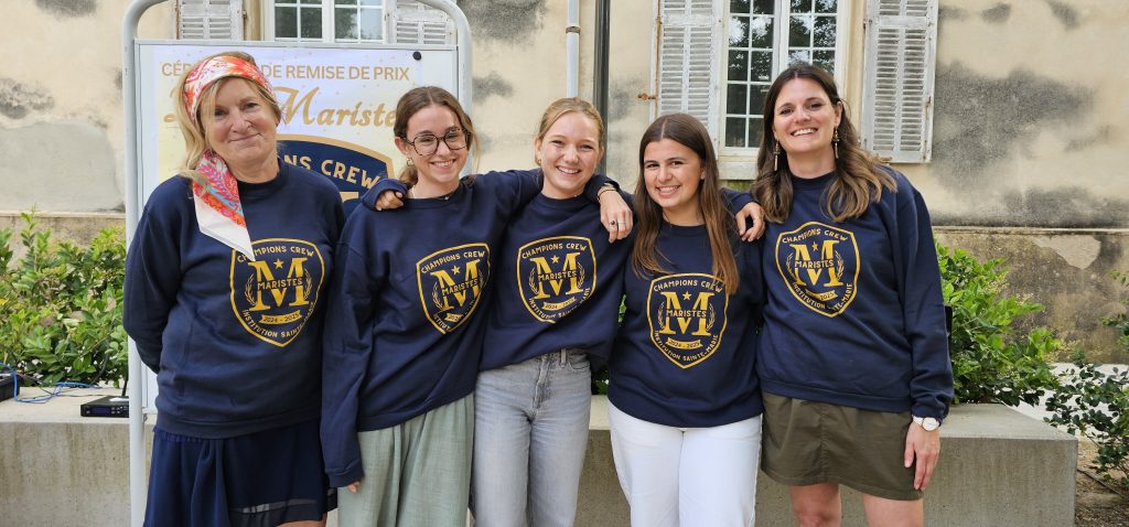 remise des prix team crew - institution sainte marie les maristes - la seyne sur mer