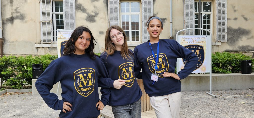 remise des prix team crew - institution sainte marie les maristes - la seyne sur mer