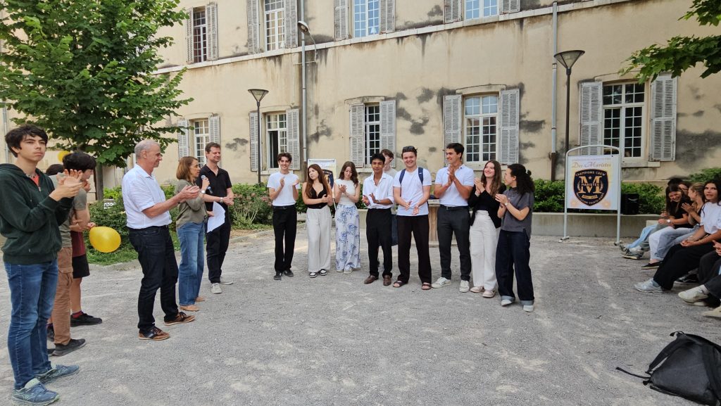 remise des prix team crew - institution sainte marie les maristes - la seyne sur mer