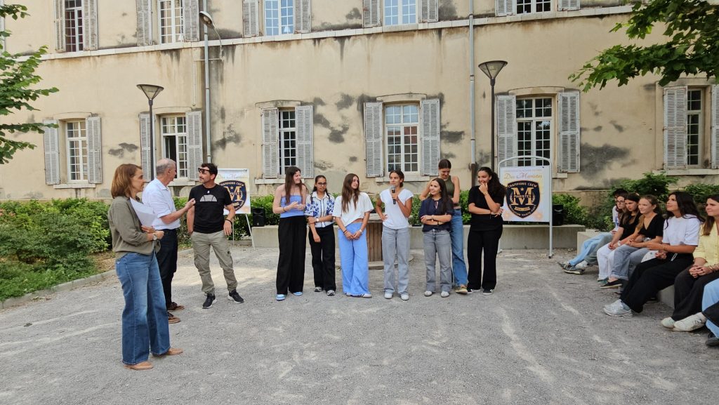 remise des prix team crew - institution sainte marie les maristes - la seyne sur mer