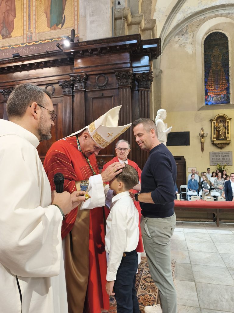 messe de confirmation institution sainte marie les maristes la seyne sur mer
