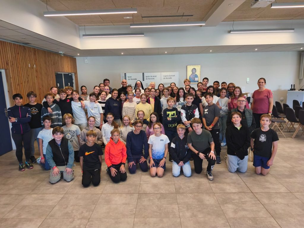 retraite confirmation notre dame du laus institution sainte marie les maristes - la seyne sur Mer