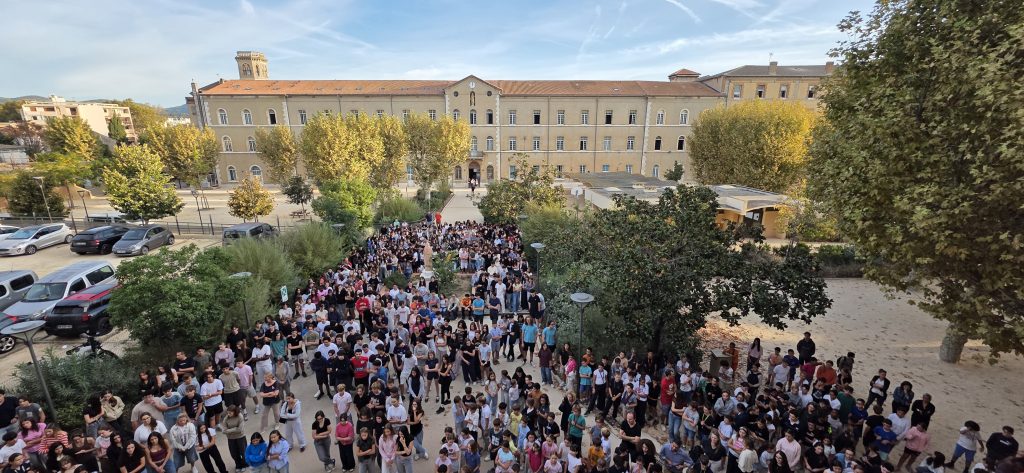 temps de célébration de rentrée 2026 - institution Sainte Marie